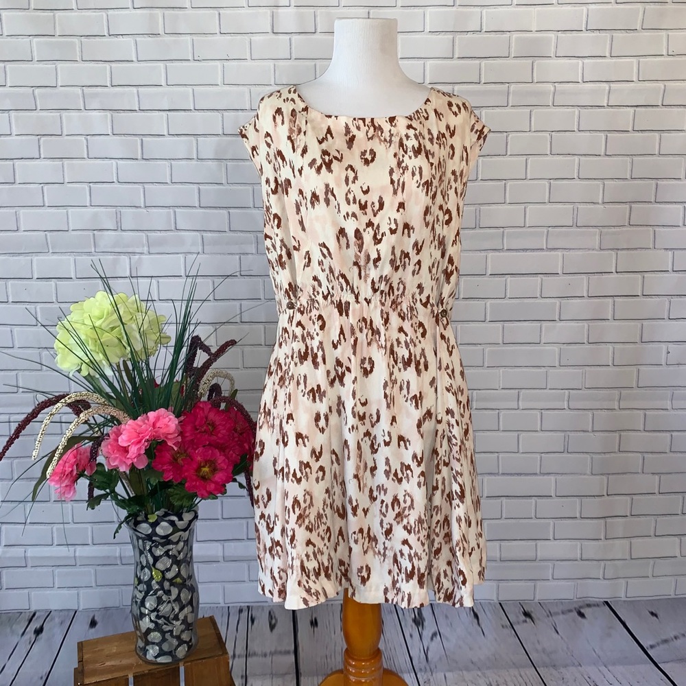 Free People Fake Love Printed Mini Dress Size XS NWT
